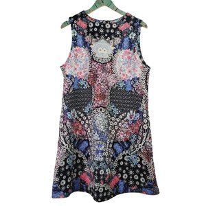 ASOS Floral Scuba Dress 04655209, Sz 14